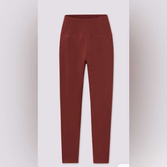 Girlfriend Collective Float Ultralight Leggings in Mahogany Women’s Size Small - Picture 3 of 6